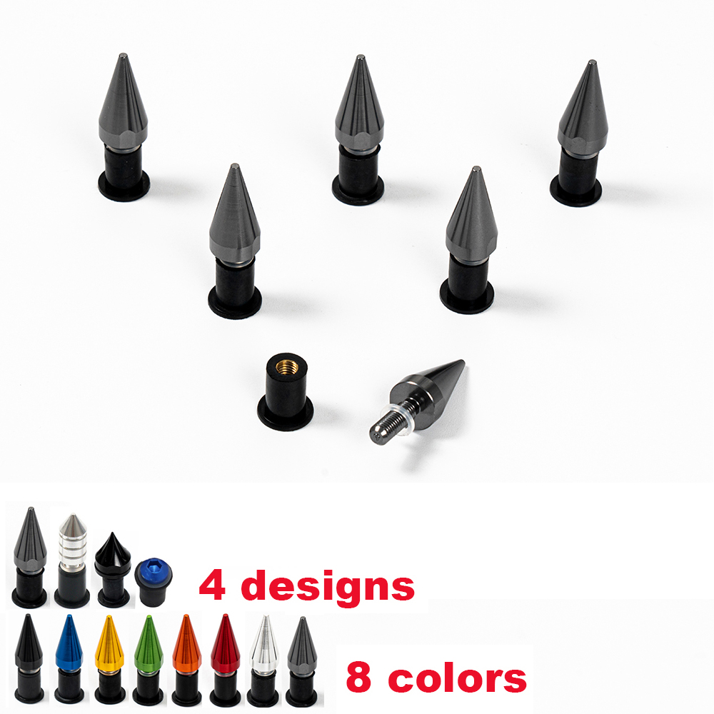 M5 Spike Windshield Bolts Screws Nuts for Kawasaki ZX6R 2013-2022